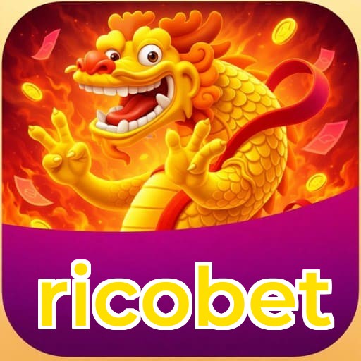 Interface do aplicativo ricobet mostrando jogos disponíveis no iOS e Android